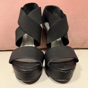 Black Platform Sandals